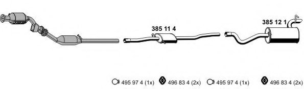 ERNST 040647 Exhaust System